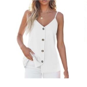 Women's white Tank Top